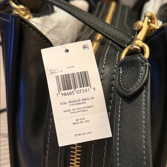 COACH ROGUE 34 BNWT - Picture 2 of 3